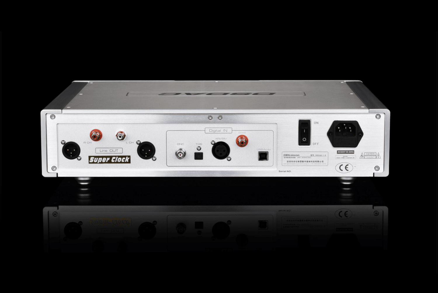 CEN.GRAND DSDAC1.0 Super Clock Model — Angelic Sound